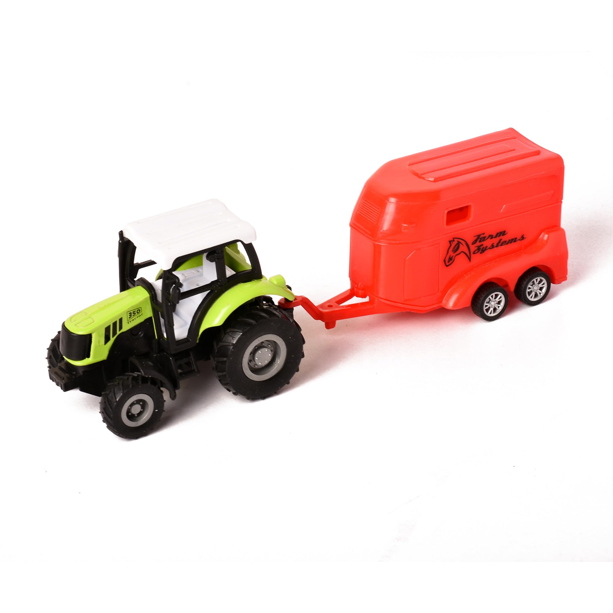 Braintastic Pull Back Inertia Vehicles Farm Tractor with Water Tank Truck Agriculture Farm Friction Power Toy for Kids Age 3+ Years (White Yellow) (B0CXPYS98N) Amazon Price History, Amazon Price Tracker