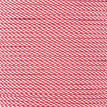 PARACORD PLANET 250' Spool Of Parachute 550 Cord Type Iii 7 Strand Paracord Over 200 Colors Red & White Camo