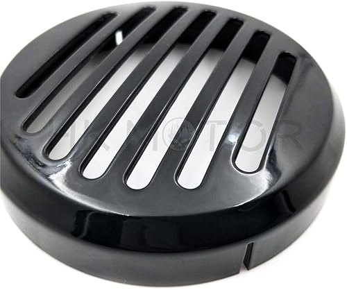 Miniatura 3 de HONGK - Cubierta de bocina negra compatible con Shadow Vt Vlx 600 Magna Aero Spirit 1100 Ace Vtx 1300 B01C0SRVG0