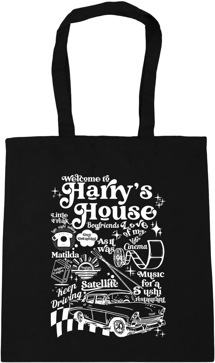 harry house album Tote Shopping Gym Beach Bag 42cm x38cm, 10 litres