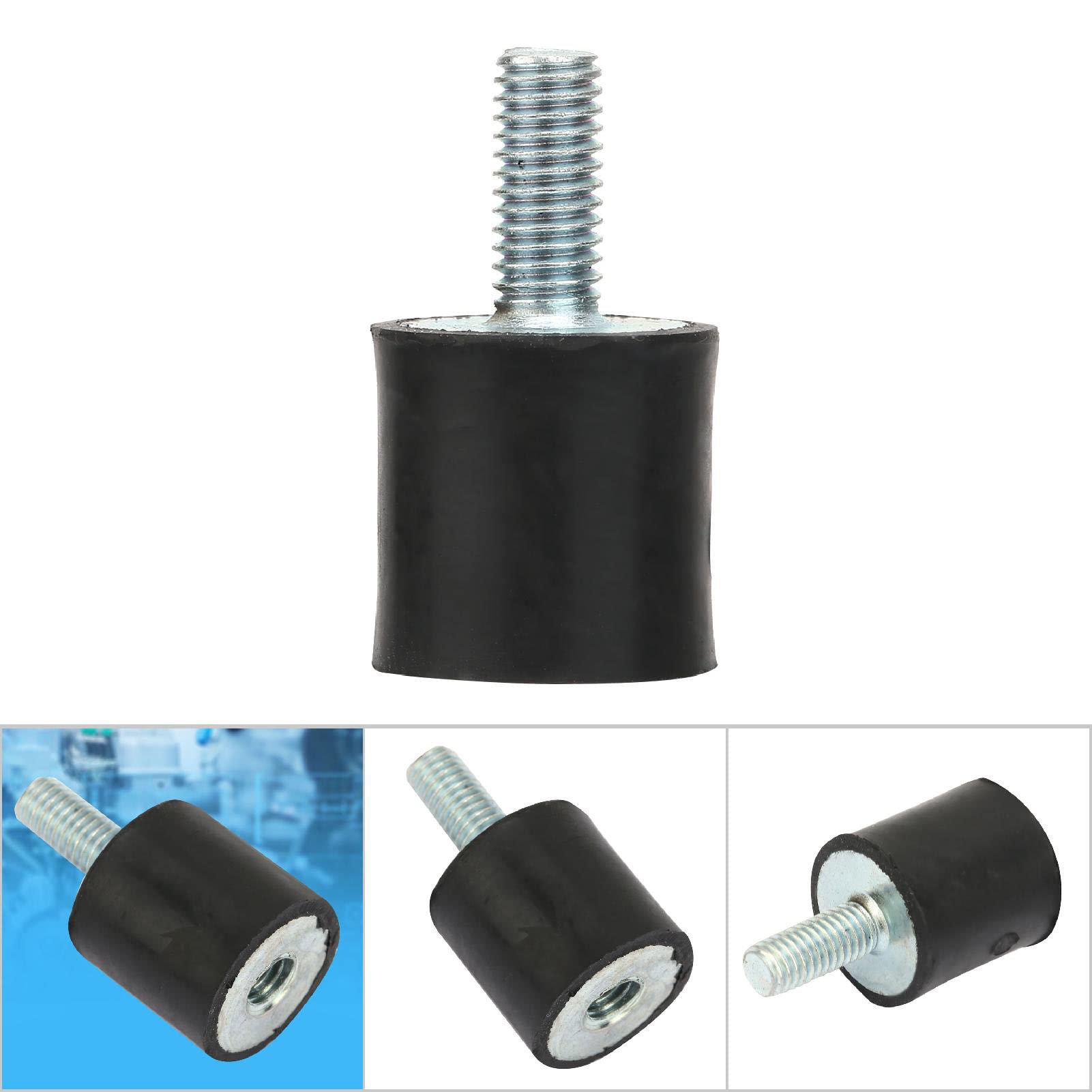 4x Silentblock M8 – Gummipuffer 30 X 30 Mm, Schwingungsdämpfer Für Kompressoren, Motoren, Pumpen, M8 X 23 Mm 4x Silentblock M8 – Gummipuffer 30 X 30 Mm, Schwingungsdämpfer Für Kompressoren, Motoren, Pumpen, M8 X 23 Mm