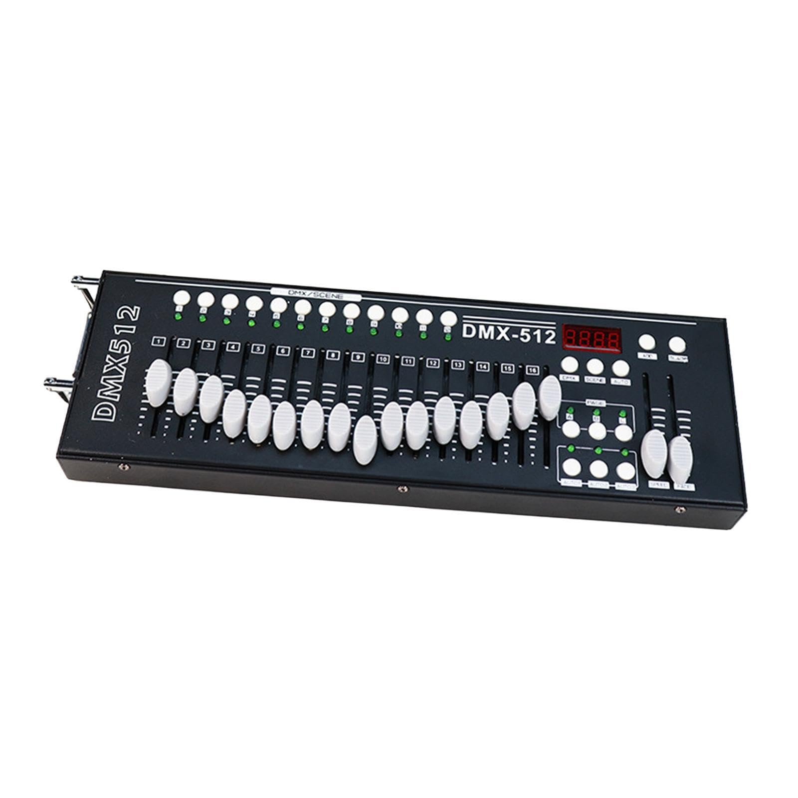 Controller luci professionale per DJ DMX 512, console da palco per scene personalizzate e applicazioni di illuminazione versatili, mixer per luci, console per