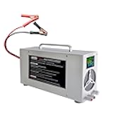 High Power Battery Charger, 0-120V Upgraded Design LifePO4 Battery Charger, One Click Control Adjustable Current/Voltage for LiFePO4 Lithium Iron Rechargeable Battery((0-25A)