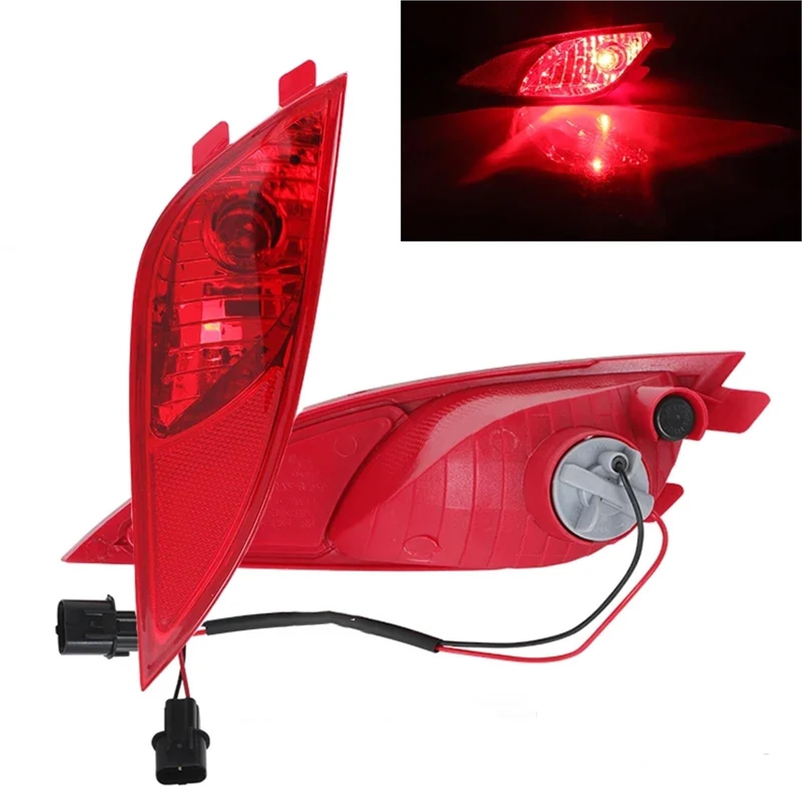 Catadiottro Posteriore Compatibile Con Hyundai Per IX35 2010-2015 Auto Paraurti Posteriore Riflettore Lampada Arresto Segnale Girata Avvertimento Luce Kit Accessori 92405-2Z300