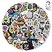 Produktbild 50 Stück Ghostbusters Aufkleber Auto Laptop Telefon Gitarre Skateboard Motorrad Fahrrad Ghostbusters Stickers Set Vinyl Wasserdicht Aesthetic Aufkleber für Jugendliche Kinder Erwachsene