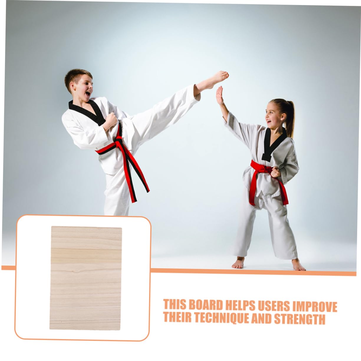 Kisangel 6 Stück Taekwondo Brett für Wettkampf und Gürtelprüfung Praktisches Karate Trainingszubehör für Kinder und Erwachsene im Dojo Genutzt