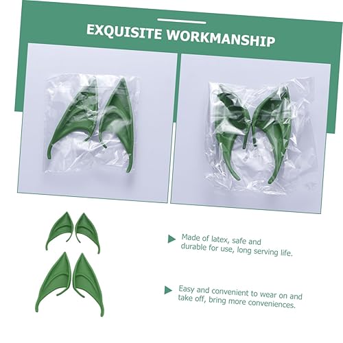 Miniatura 6 de 2 pares de orejas de elfo de látex, accesorios de disfraz de Medusa, orejas de elfo bronceadas, accesorios de disfraz de vampiro, orejas de elfo,