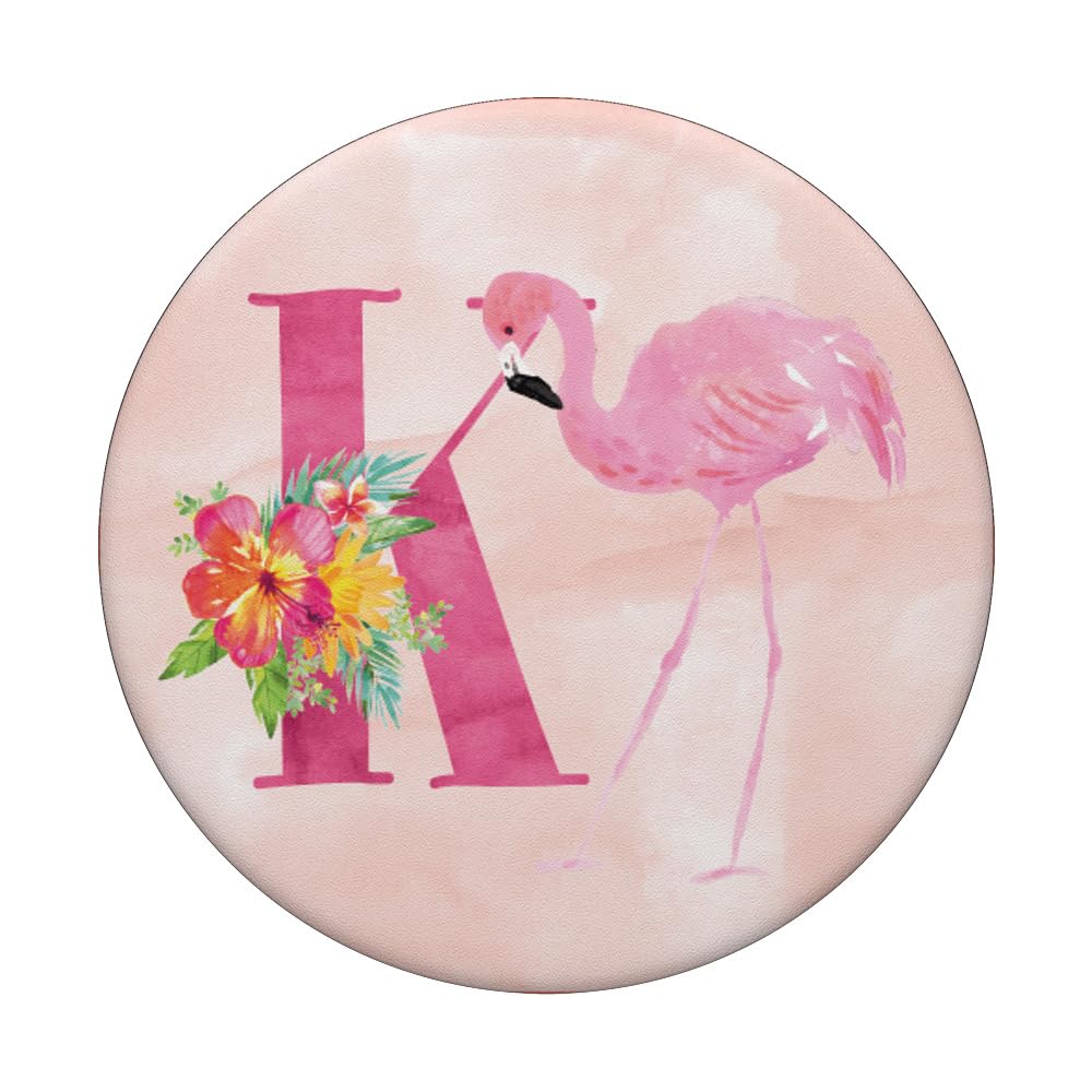 Amazon.com: Flamingo Tropical Summer Pink Monogram Name Initial