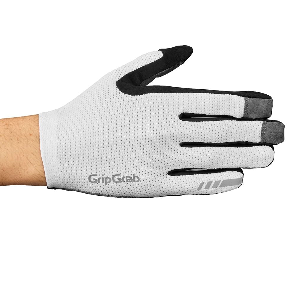 GripGrab PACR InsideGrip - Guantes de Ciclismo para Bicicleta de montaña (Antideslizantes, sin Acolchado)