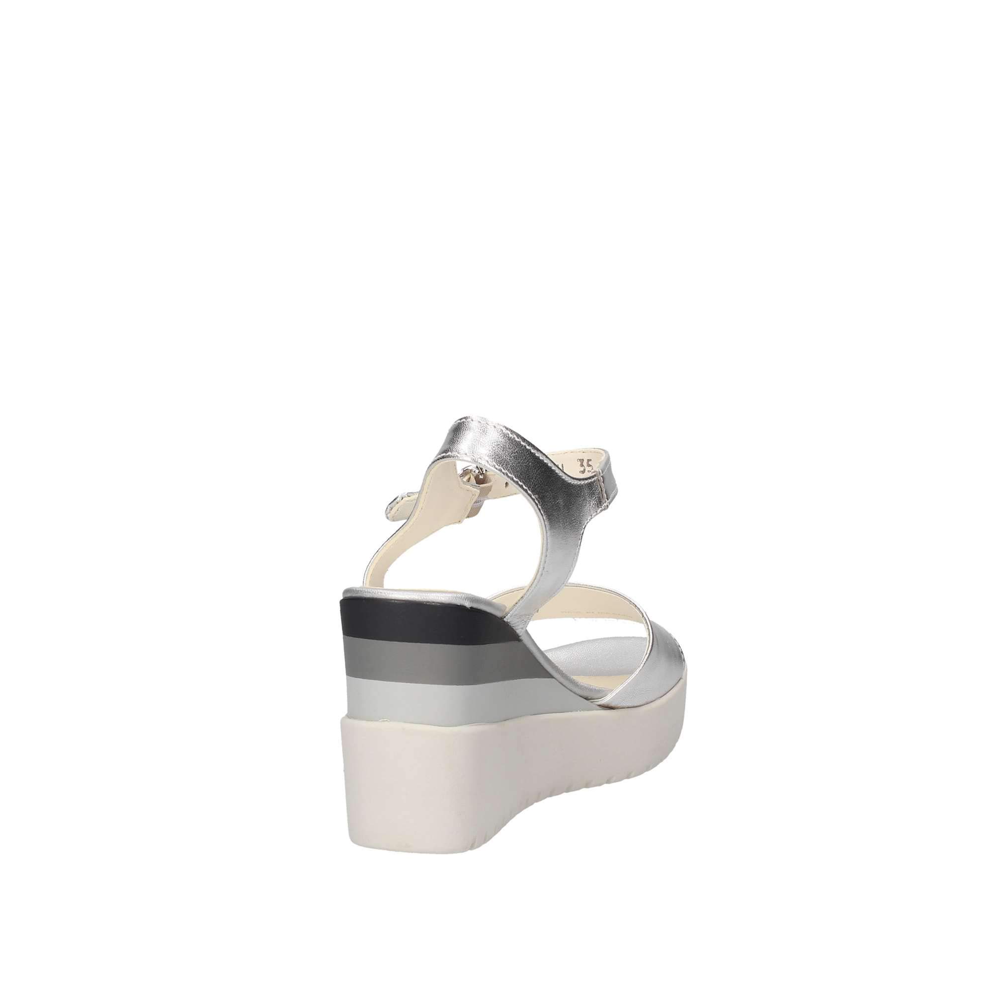 Stonefly Ely 7 Laminated Lth, Sandali con Cinturino alla Caviglia Donna