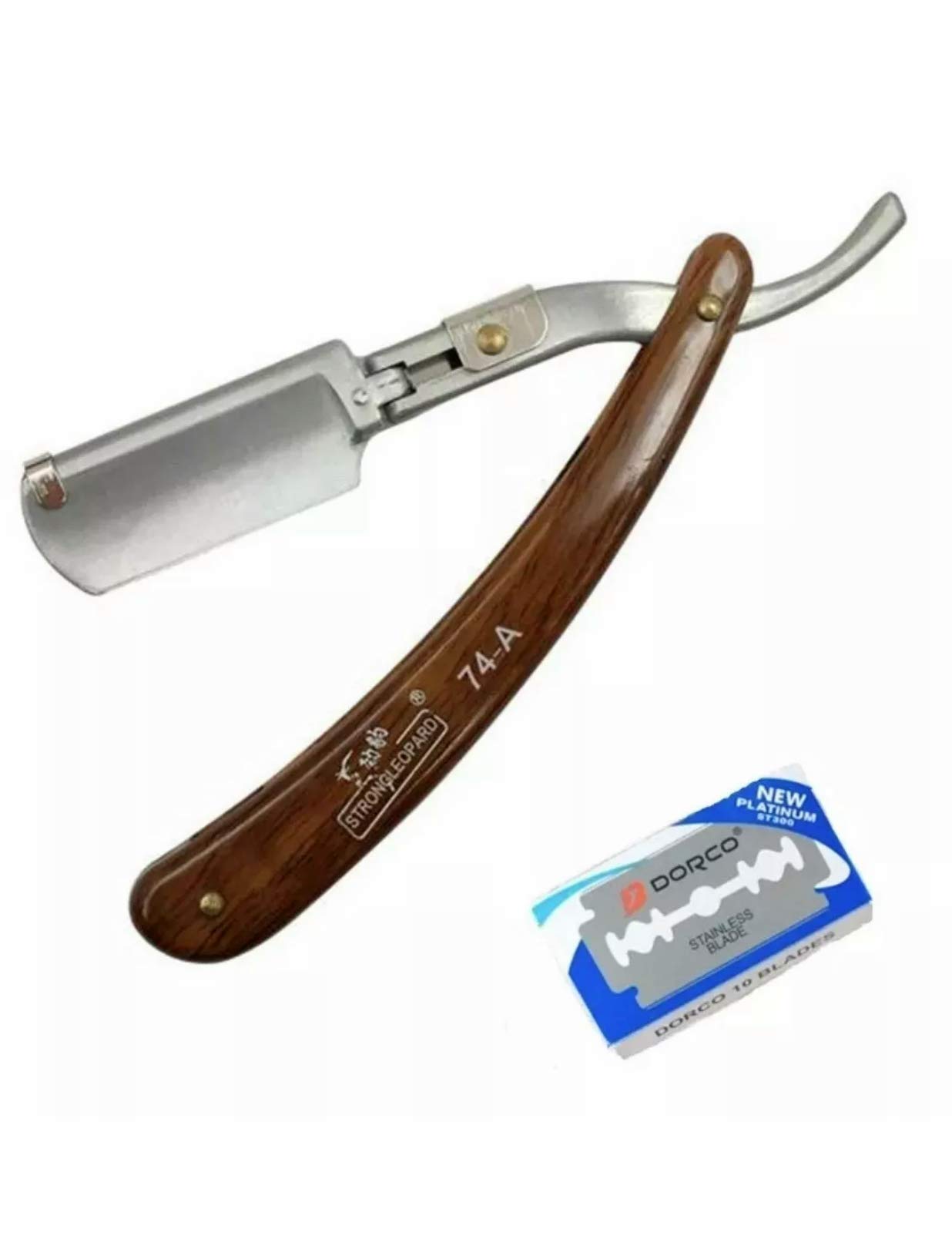 Pro Straight Edge Razor Blade For Shape Up Grooming For Home And Professional