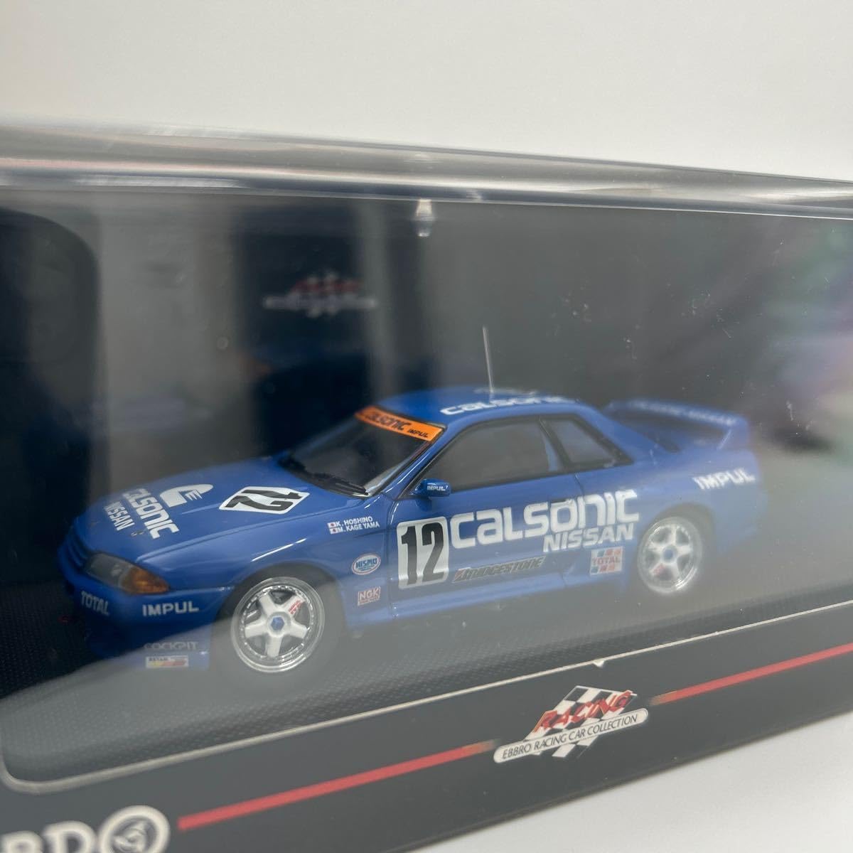 EBBRO 1/43 CALSONIC NISSAN SKYLINE GT-R Gr.A 1993#12 星野一義