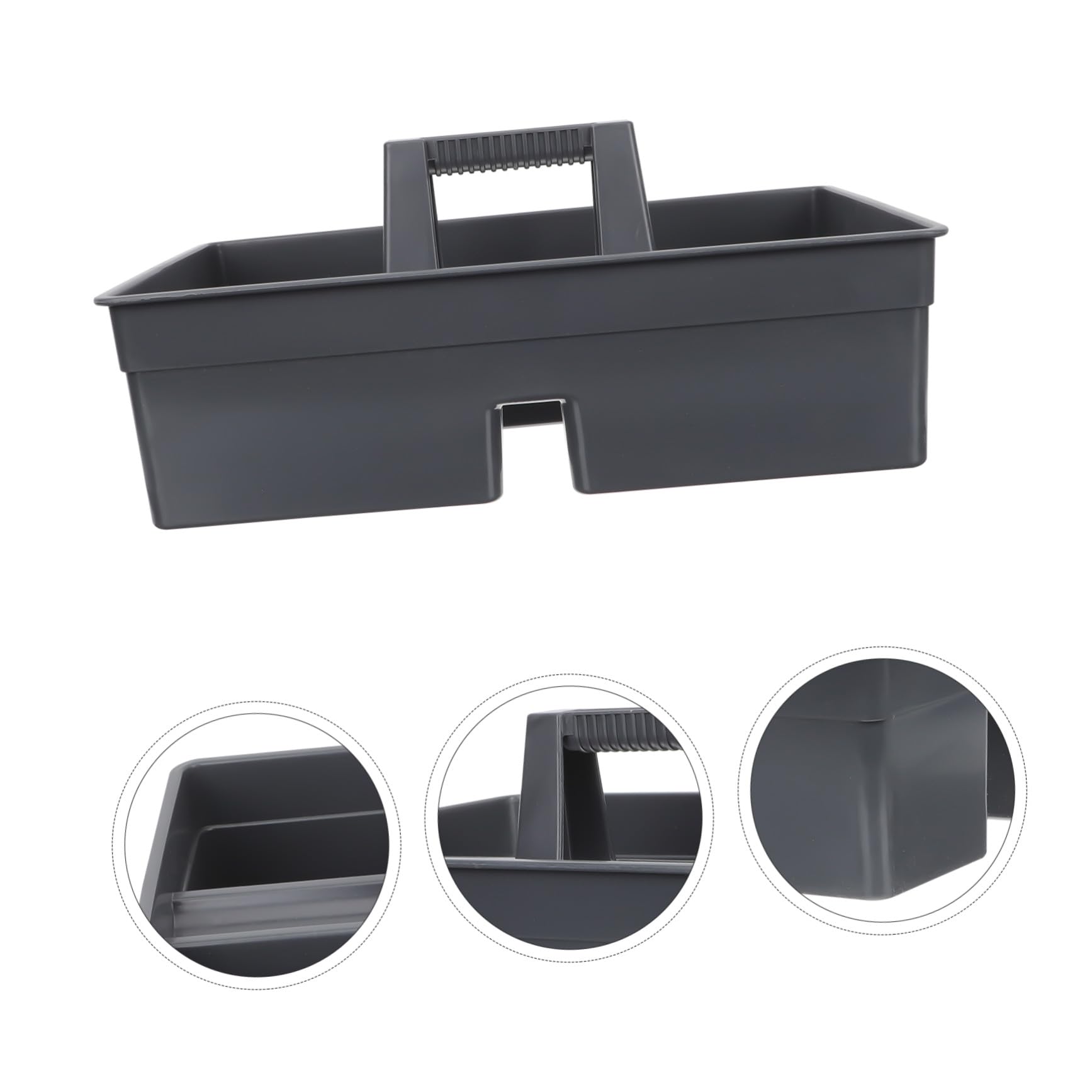Gatuida Cesta de Limpieza Portátil con Asa y Diseño Apilable de Plástico Resistente para Almacenamiento Hogar y Lavado de Ventanas Varios estilos