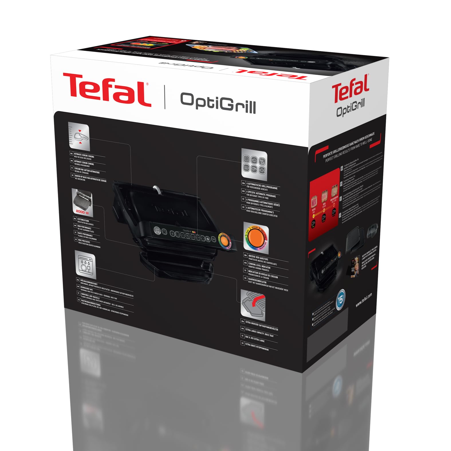 Tefal OptiGrill GC7058 Kontaktgrill