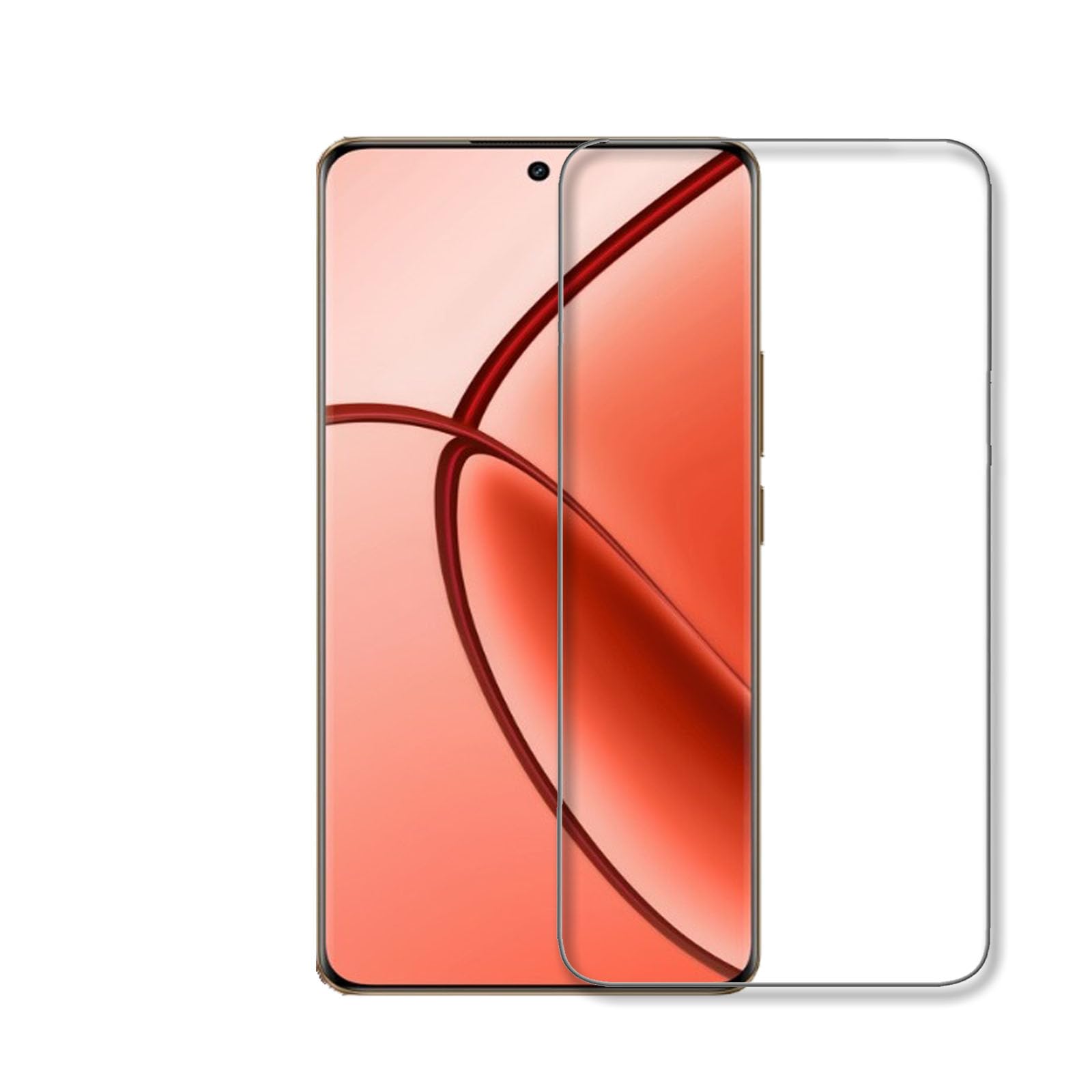 NSTAR® UV Tempered Glass for Realme P2 Pro 5G Advanced Border-Less Full Edge to Edge UV Screen Protector (with Installation kit) (Transparent) (Pack of 1)