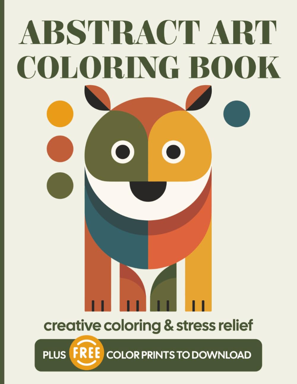 Abstract Art Coloring Book: Creative Coloring & Stress Relief for Adults, Seniors and Teens | Volume 2 (Art & Fashion)
