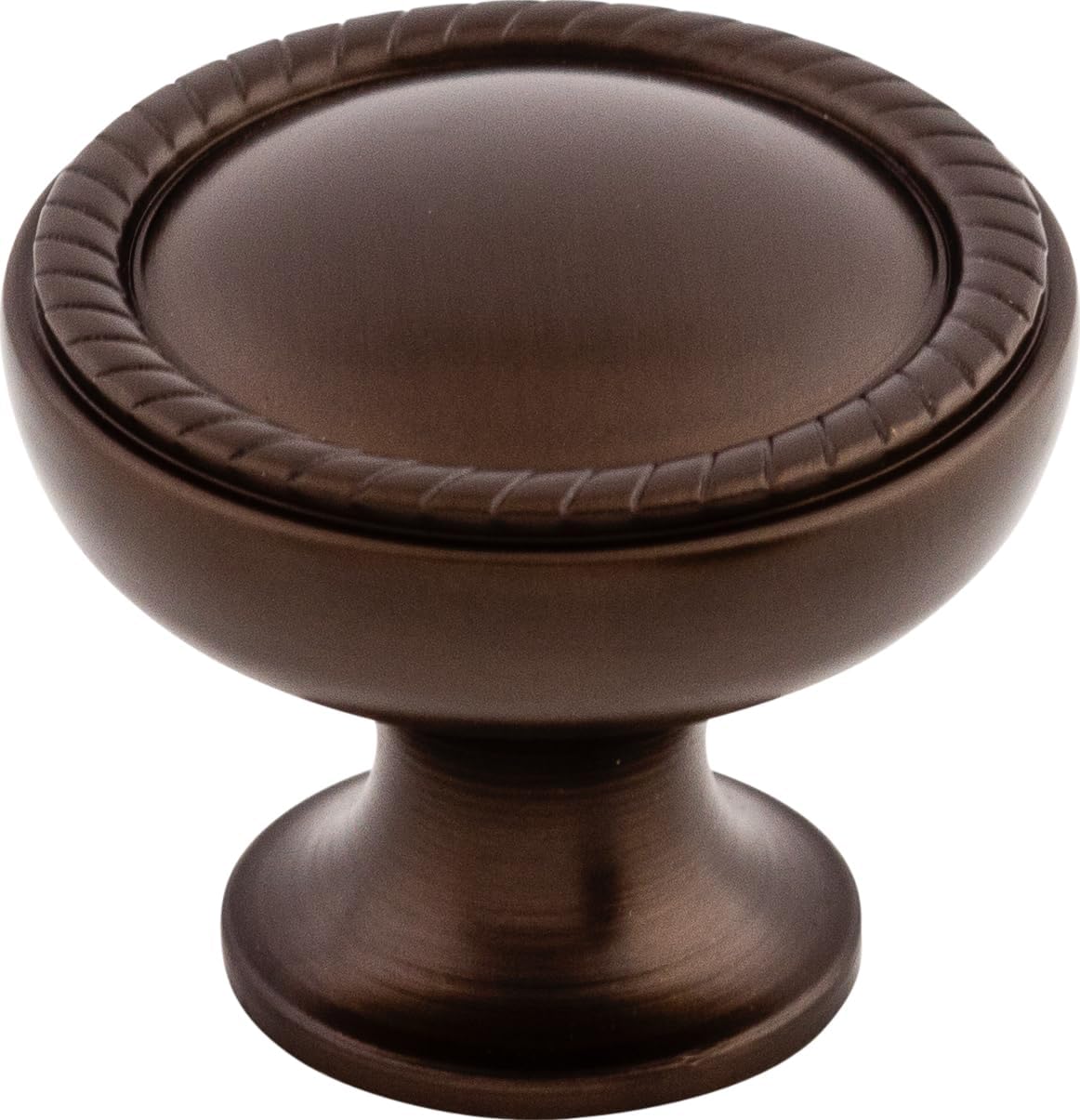 Top Knobs M793 Edwardian Collection 1-1/4" Emboss Knob, Oil Rubbed Bronze