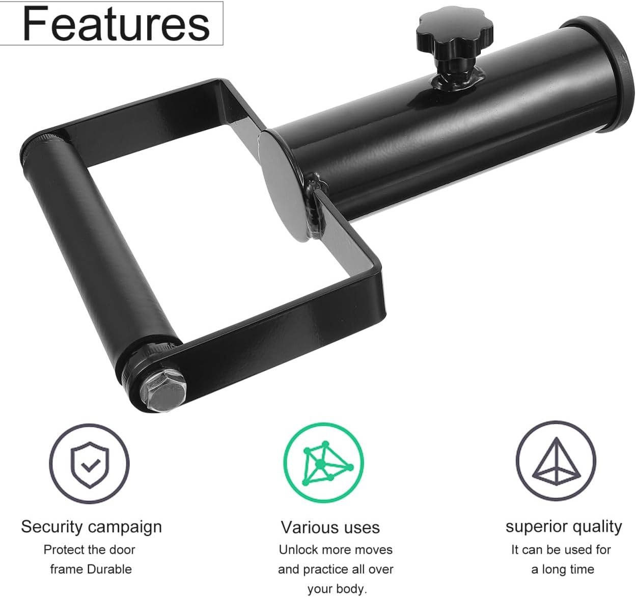 1pc Bar Row Attachment for Barbell Handle for Muscle Workouts Non- Grip Fitness Equipment for Home and Gym Use for Strength Training and Core Exercises