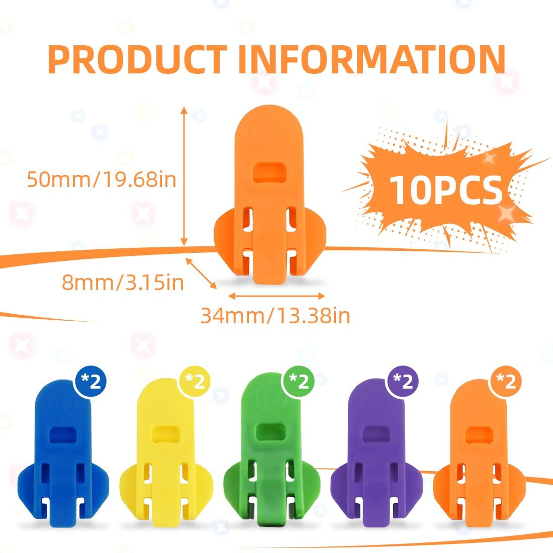 JEYORZY 10 Pezzi Apriscatole a Scatto Colorata Easy Can Opener Apri Lattine Apri Coperchi Apri Anelli Bevande