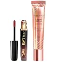 FACES CANADA Glow & Glam Duo: Comfy Matte Wow Liquid Lipstick - Cocoa Crush, 3.8ml & Peach Strobe Cream Mini, 18ml | Matte Finish | Instant Dewy Glow | Lightweight | Smooth Application | Long-Lasting gallery image