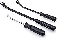 Vista 7 de 4 PCS Herramientas de Palanca de Extracción de Radio de Coche en Forma de U, Herramientas de Extracción de Radio Automotriz de Acero Inoxidable