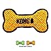 KONG Armor Bone Dog Toy – Medium – Durable Triple-Layered Fabric with Reflective Trim & Squeaker – Assorted Colors – Ideal for Chewing, Fetching & Tugging (Bone, Medium)