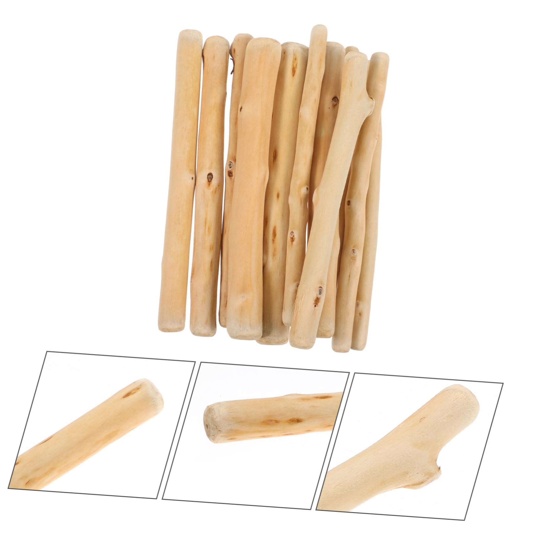 MAGICLULU 4sätze Natürlichem Für Hochzeitsvasen Und Tischdekoration Holzscheiben Als Füllmaterial Für Kreative -projekte Und Festliche Anlässe