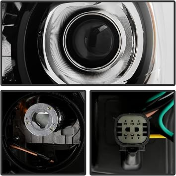 ACANII - For 2015-2021 Chevy Colorado Factory Style Projector Headlights Headlamps Replacement Pair Set Left+Right