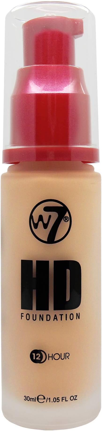 HD Foundation | Rich and Creamy Matte Formula | Medium Lasting Coverage | Available in 20 Shades | Fresh Beige | Cruelty Free, Vegan Liquid Foundation Makeup by W7 Cosmetics