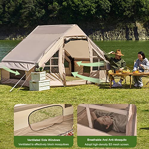 Carpa inflable para camping 4-8 personas con bomba miniatura 2