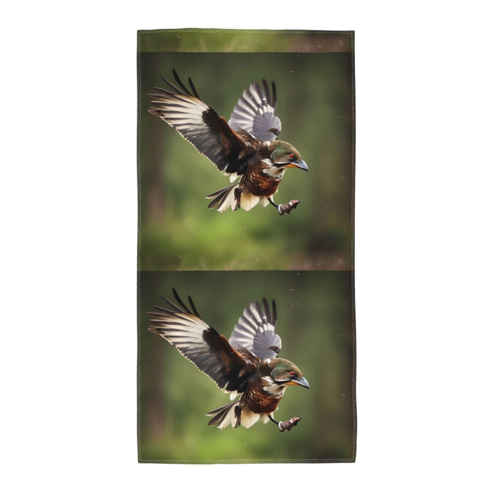WYCZHY Hunting Flying Wild Printed Quick Dry Beach Towel For Camping Travel Vacation