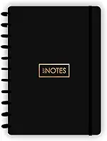 Caderno de Disco A4 Grande Preto com 80 folhas abyara graf (tipo caderno inteligente)