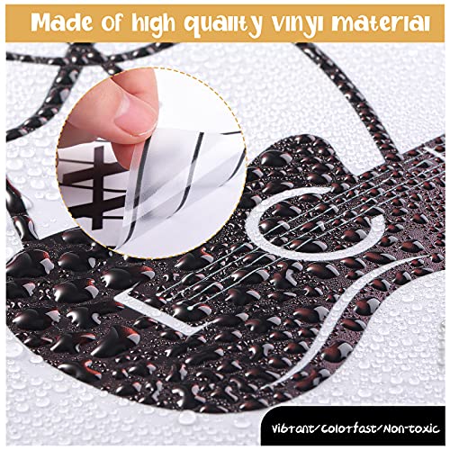 Music Wall Stickers Decals Music Note Wall Decor Removable Notation Band Wall Decals Vinyl Mural Wallpaper Diy Home Decor For Classroom Living Room Bedroom Kids Music Studio Decoration #TOP1