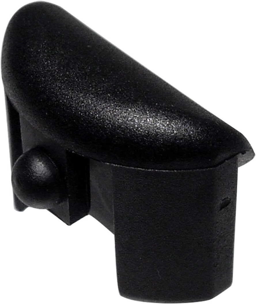 NDZ Performance Jentra JP7 Grip Frame Insert Plug for Glock Gen 4 20, 21, 40, 41 in 10mm & .45, Black Polymer - Plain
