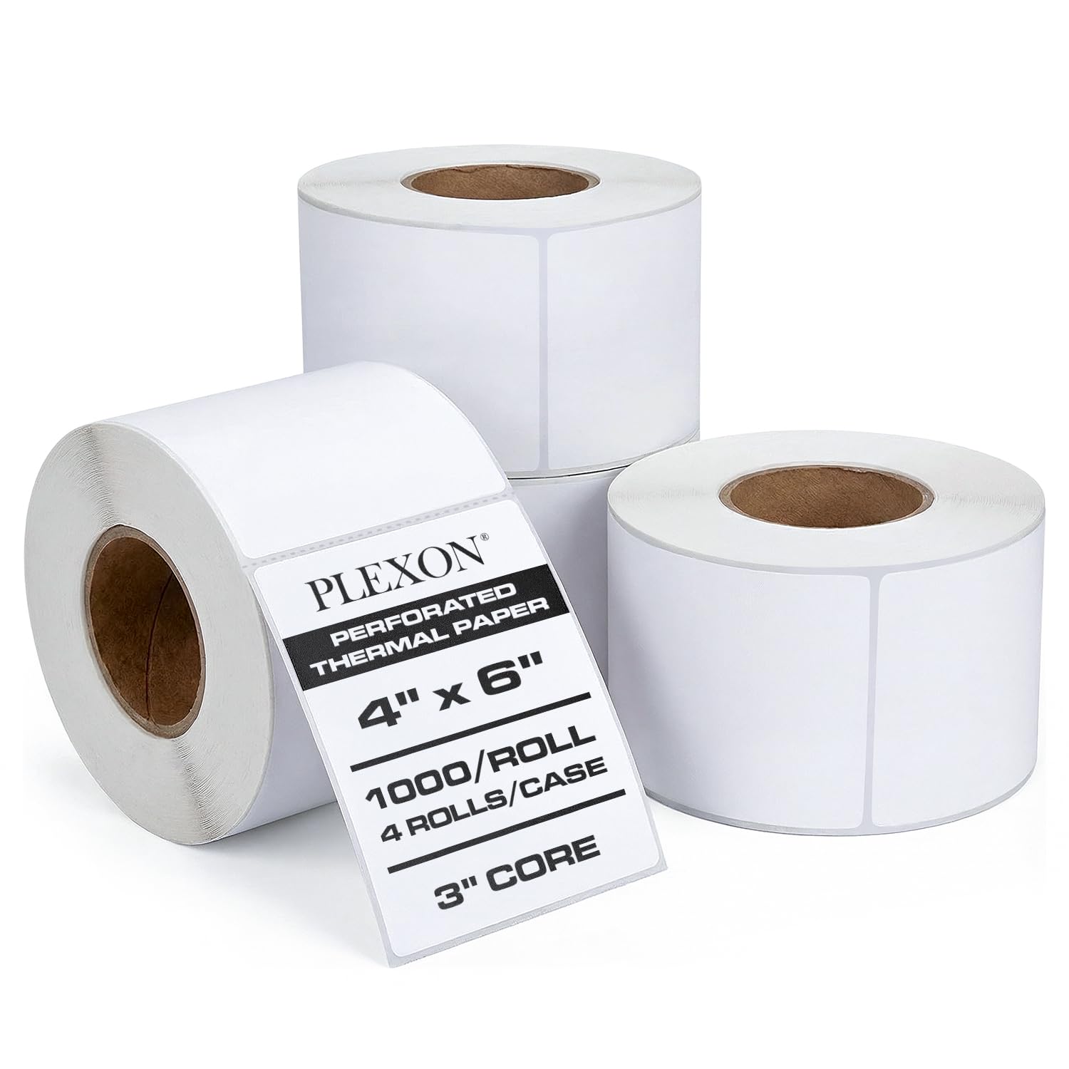 Amazon.com: Plexon 4x6 Thermal Labels, Paper Shipping Labels for