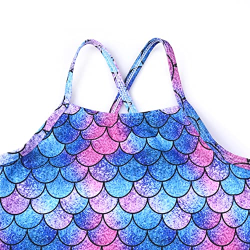 Jxstar Girls 3 Piece Rash Guard Swimwear Set Kids Long Sleeve Swimsuits UPF 50+ UV3