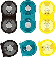 Vista 2 de 6 piezas antiestático para discos y manipuladores – Accesorios de tocadiscos con material de microfibra suave, protege contra arañazos y suciedad.