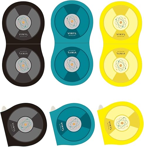 Miniatura 2 de Vinyl Quantum 6 piezas antiestático para discos y manipuladores  Accesorios de tocadiscos con material de microfibra suave, protege contra arañazos