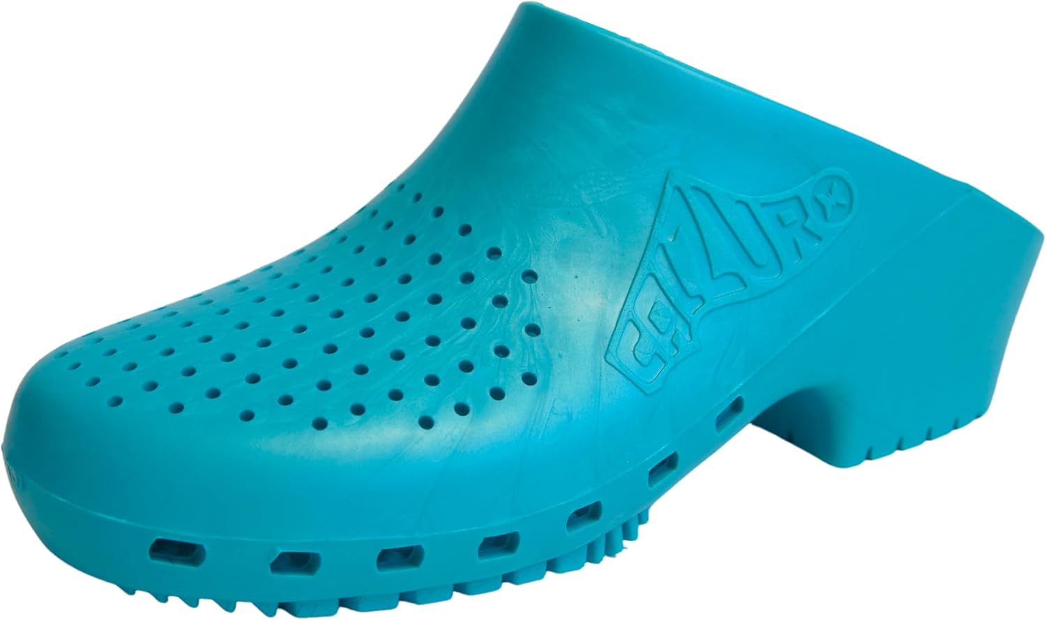 CALZURO Classic Work Clogs with Holes - Unisex Work Clogs for Women and Men - Non Slip Shoes - Autoclavable Rubber Kitchen Shoes and Nursing Clogs