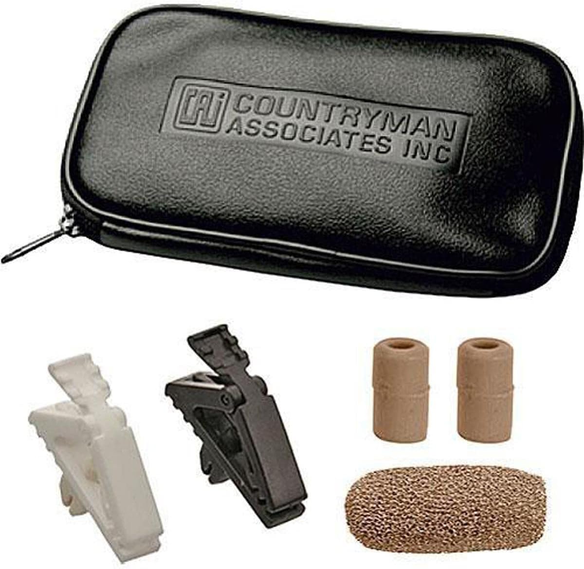 Countryman E6OW5T2SL Springy E6 Omnidirectional Earset with 2-mm Cable for Shure/Carvin/JTS/Trantec Transmitters (Tan)