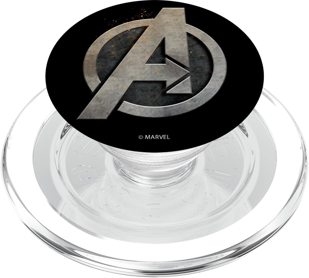 Marvel Avengers Steel Logo PopSockets MagSafe PopGrip for iPhone