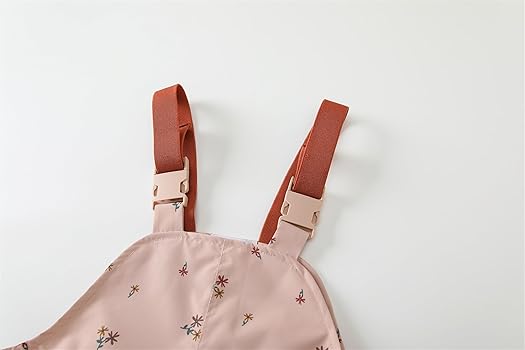 Pantaloni Impermeabili Bambini Arcobaleno - Antivento, Con Bretelle, Taglie 80-128 - Foto 14