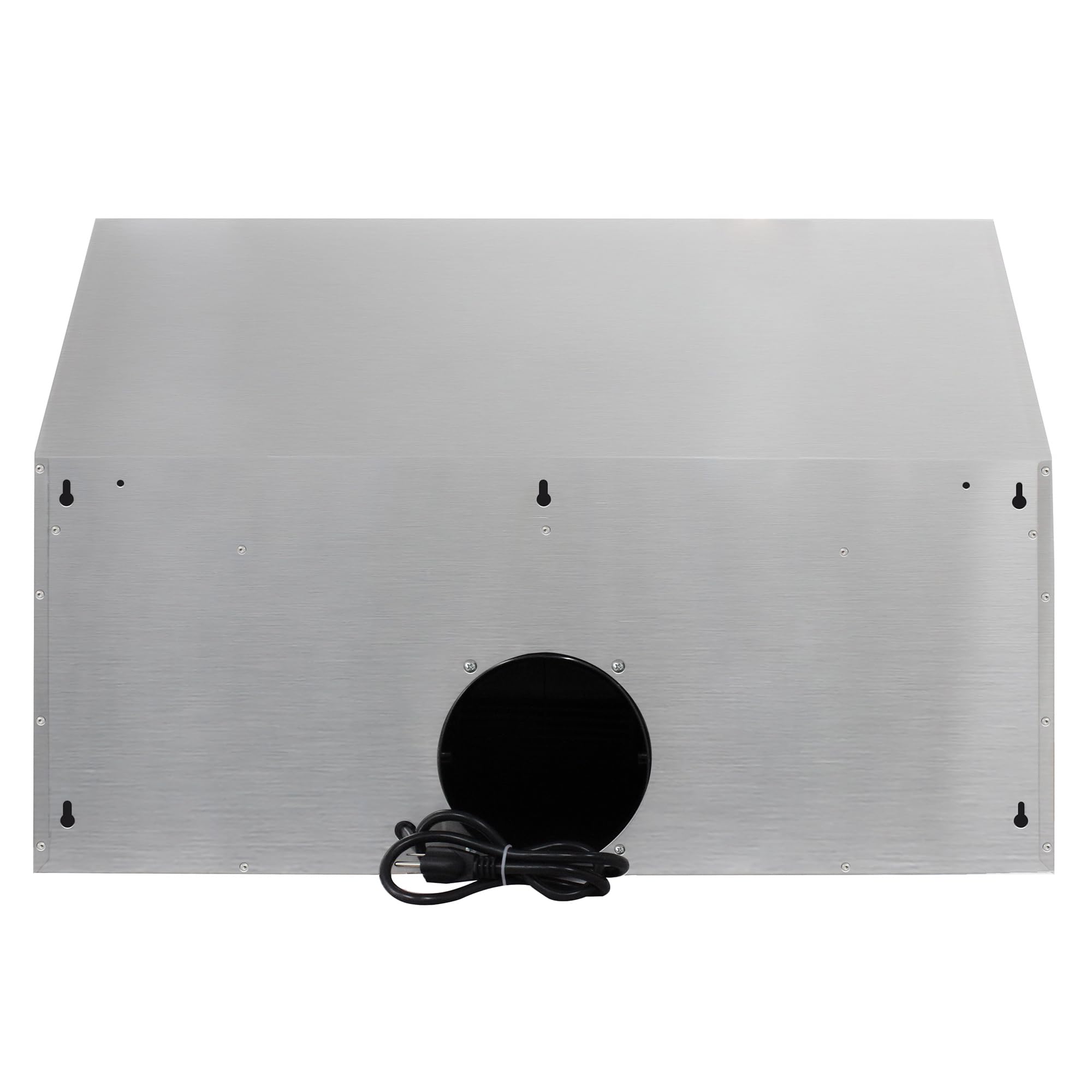 UC30 Campana extractora con conducto debajo del gabinete de 30 pulgadas, ventilación sobre la estufa, ventilador de 3 velocidades, filtros permanentes, luces LED en acero inoxidable, 30 pulgadas 9