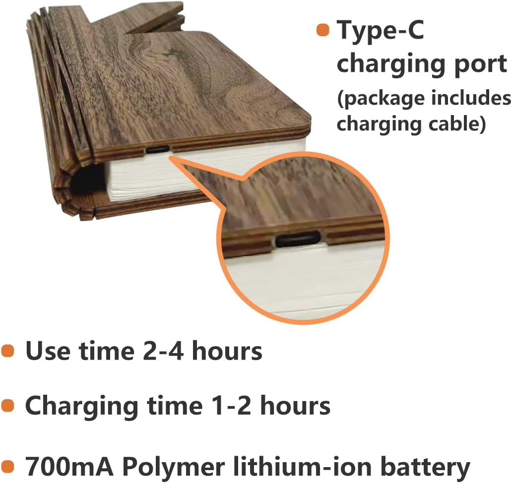 Paper Lamp, LED Lantern Lamp, Dupont Paper, Warm White, Battery Operated Creative LED Night Light for Gift (R Word)