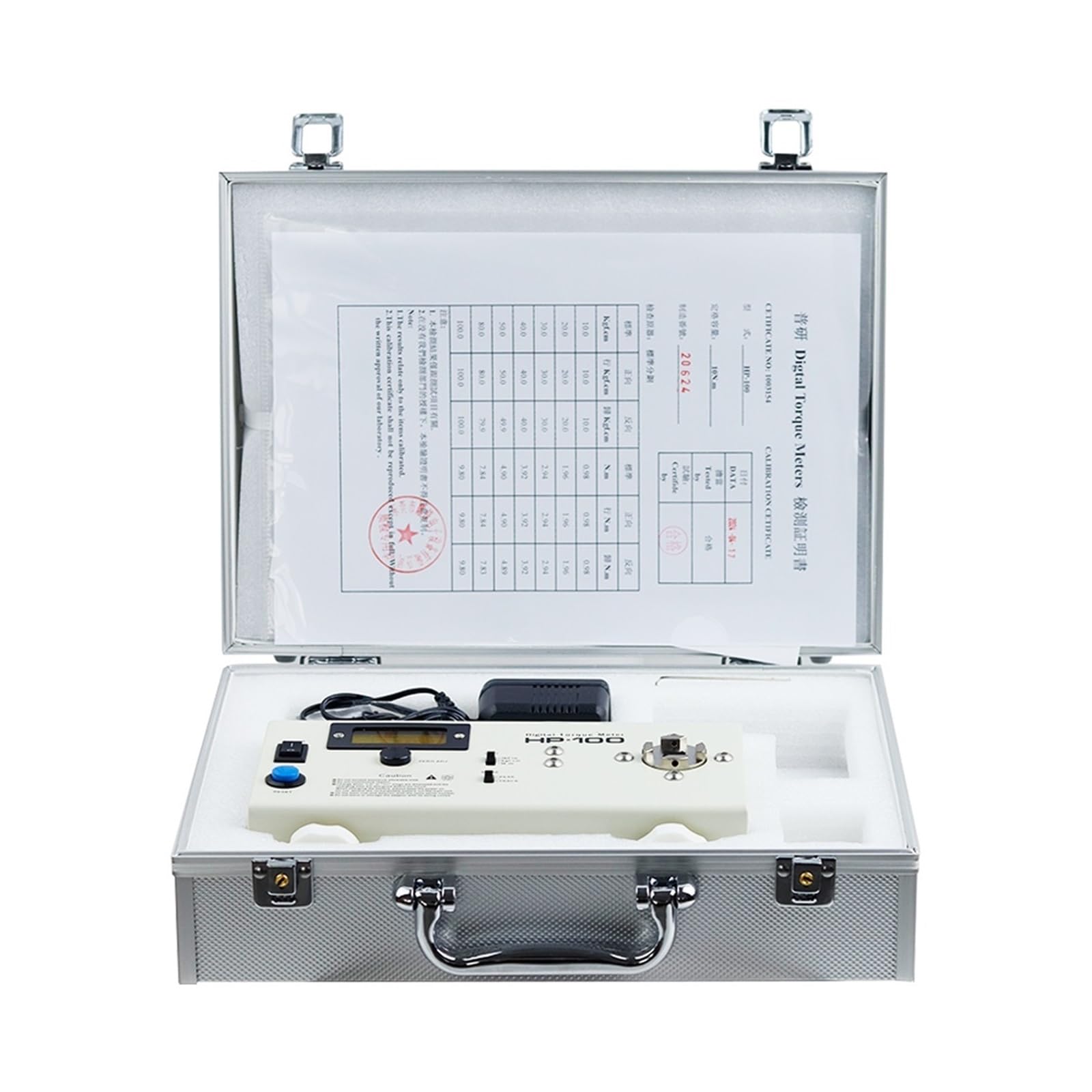 Gqnblvhzupdm Hp-50 Digital Torque Meter Power Granted Torque Electric Tester Approved(Hp-50)