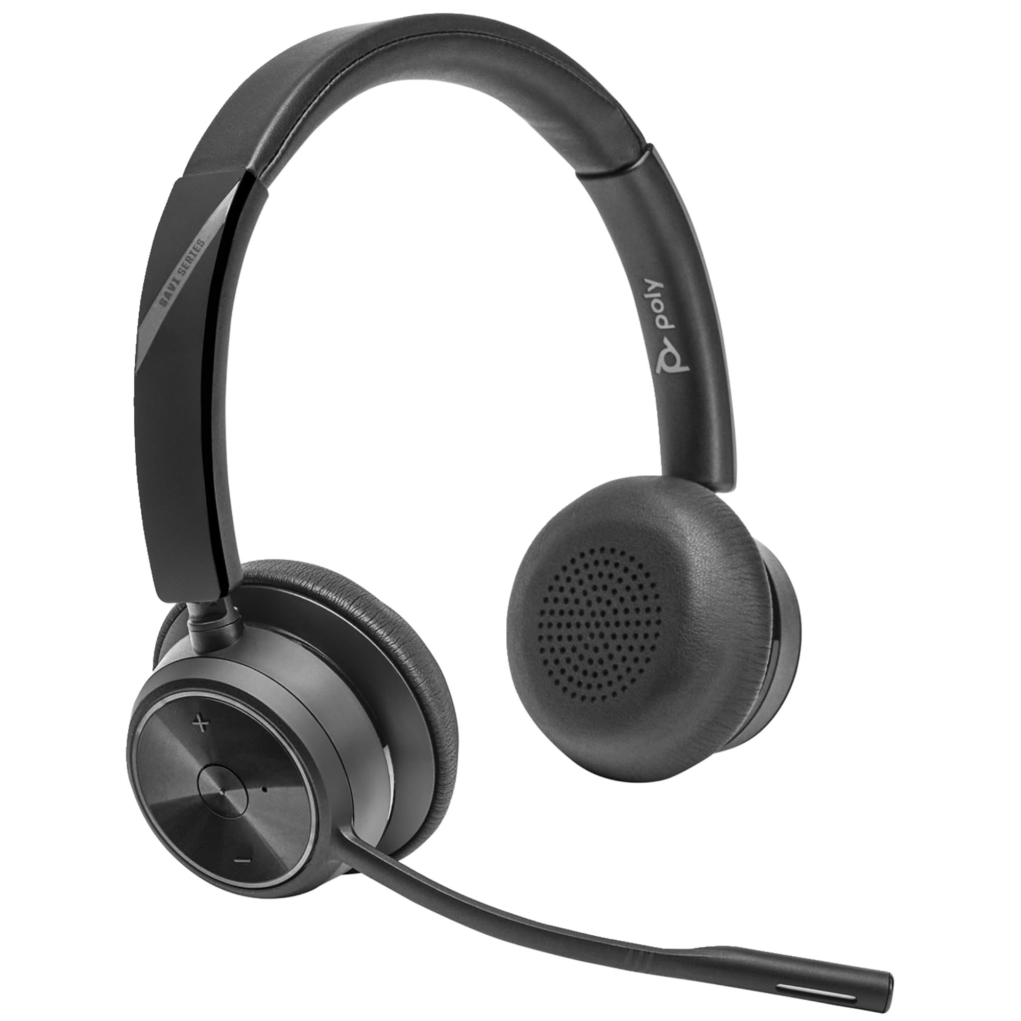 Plantronics Poly DECT Headset Savi 7420 Office binaural, Schwarz