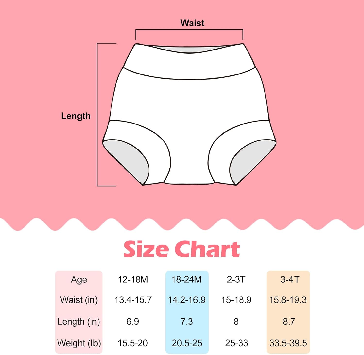 ALVABABY Swim Diapers 3pcs Baby & Toddler Reusable Waterproof Swimming Diaper for Boy's and Girl's for Swim Classes 3XBS02-2-3T - Image 5