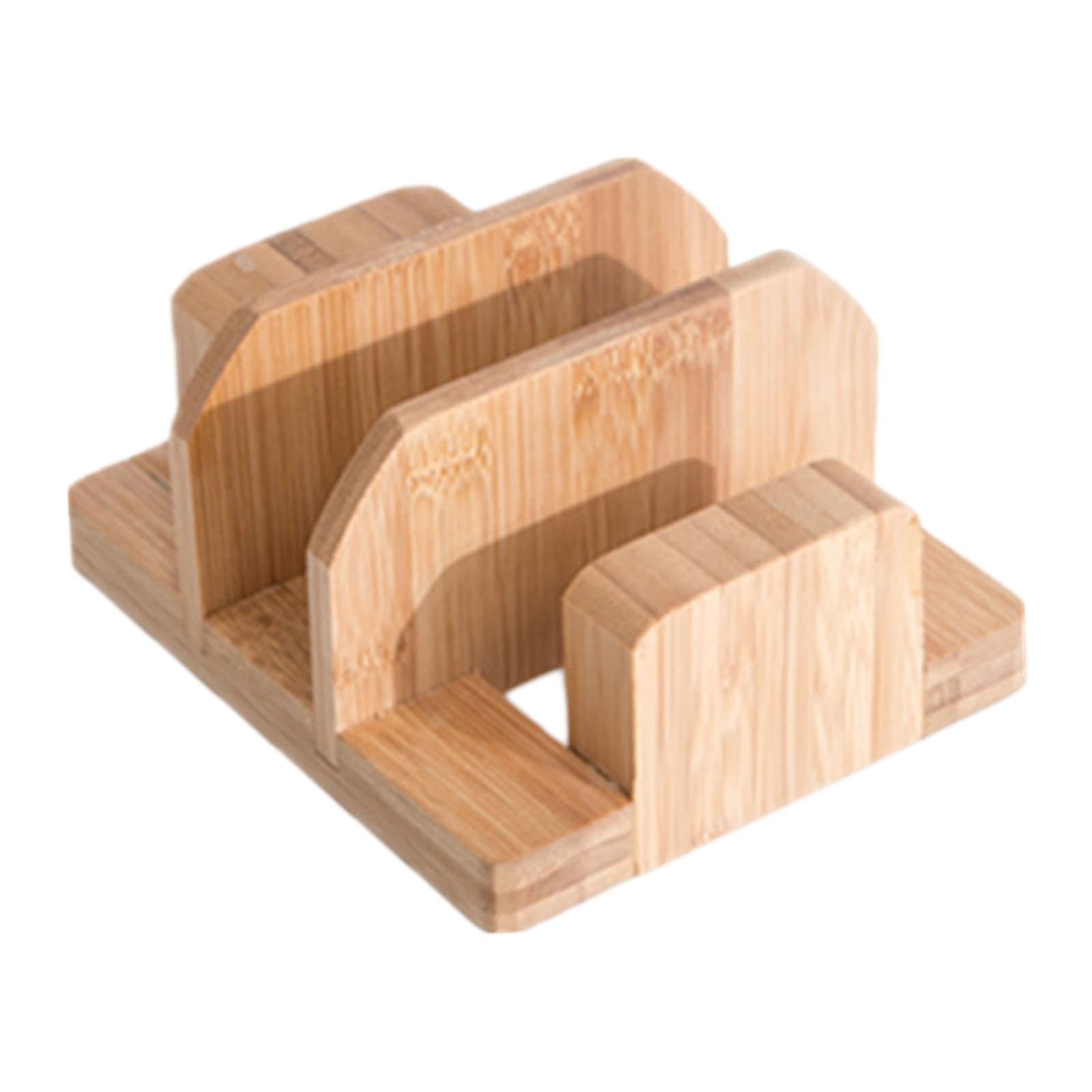 Support De Rangement Pour Planche à Découper En Bambou – Organisateur De Cuisine, Pour Couvercles, Ustensiles, Gain De Place