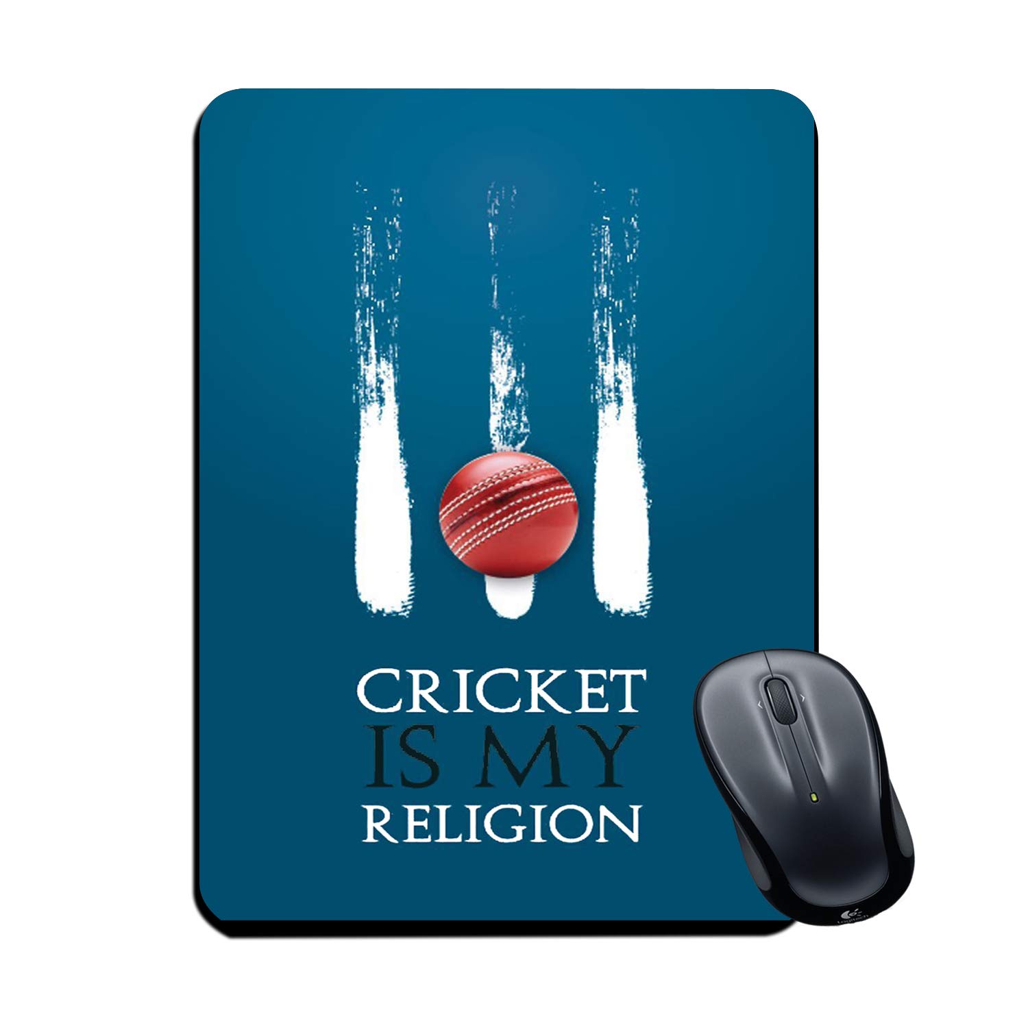 Plan To Gift Cricket is My Religion Gaming Mouse Pad for Cricket Lovers Printed Multicolour Size 7x8.8 inches (B07M72SHXC) Amazon Price History, Amazon Price Tracker