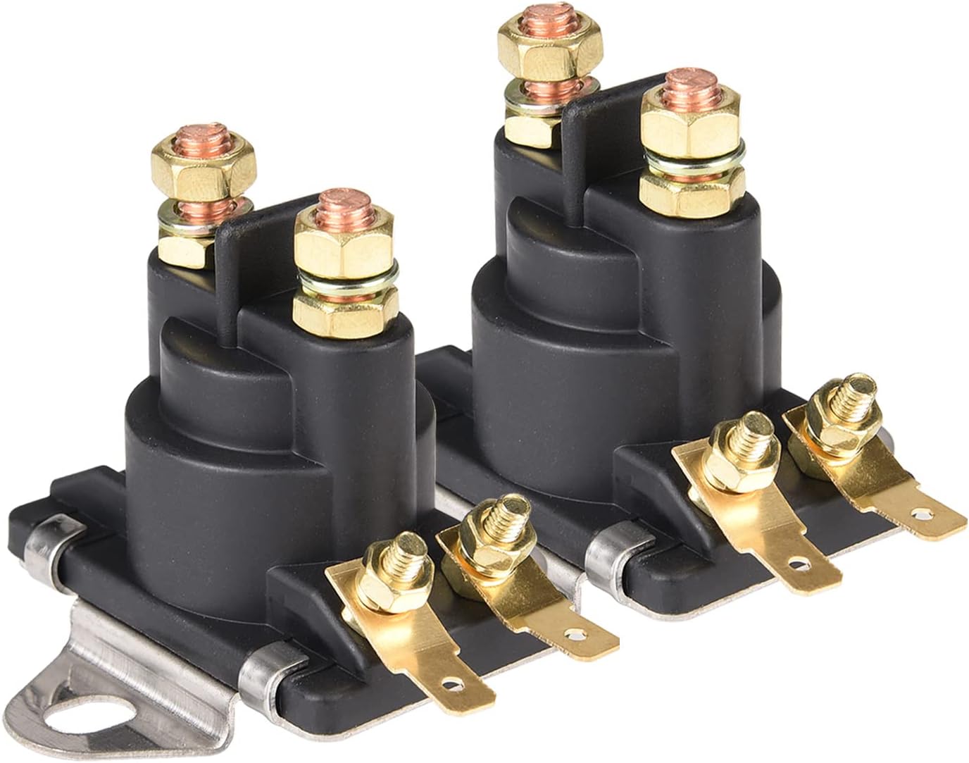 MaySpare 2PCS 12V Power Trim Solenoid Switch for Mercury Mariner Outboard Motors 35-275 HP 89-846070 89-94318 MerCruiser 89-96158T